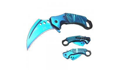 Falcon Spring Assisted Pocket Knife KS430636BL Falcon Spring Assisted Pocket Knife KS430636BL